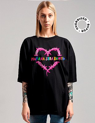 Camiseta Oversized Super Karol G Mañana Será Bonito