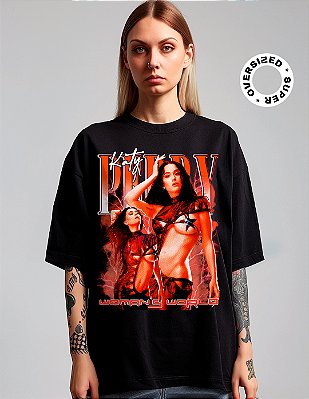 Camiseta Oversized Super Katy Perry KP6