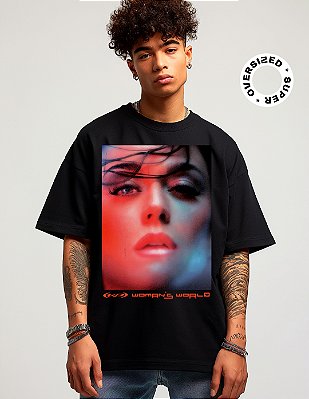 Camiseta Oversized Super Katy Perry KP6 143
