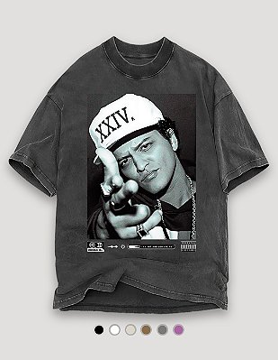 Camiseta Oversized Tubular Bruno Mars XXVI