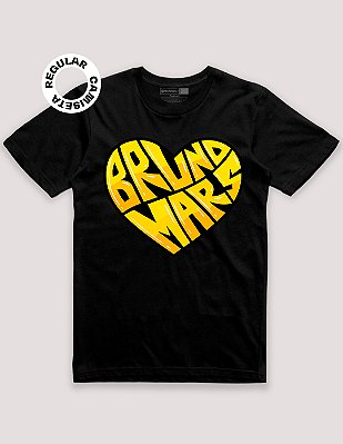 Camiseta Tradicional Bruno Mars Mars In The