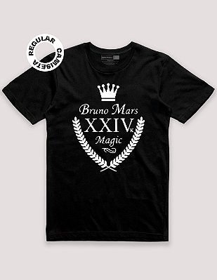 Camiseta Tradicional Bruno Mars Magic