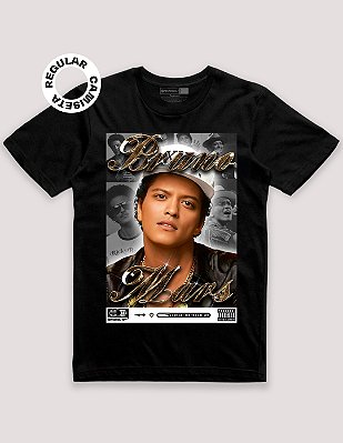Camiseta Tradicional Bruno Mars