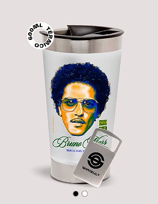 Copo Térmico Bruno Mars Tropical Beats