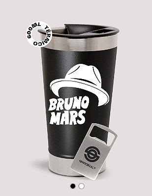 Copo Térmico Bruno Mars Hat