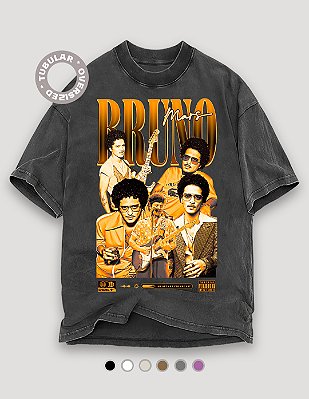 Camiseta Oversized Tubular Bruno Mars Finesse Flow