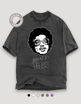 Camiseta Oversized Tubular Bruno Mars Silk Sonic