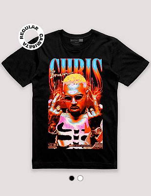 Camiseta Tradicional Chris Brown Indigo Vibes