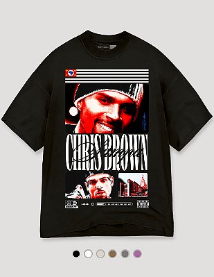 Camiseta Oversized Tubular Chris Brown Sampa