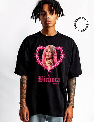 Camiseta Oversized Super Karol G Contigo - BF