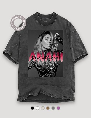 Camiseta Oversized Tubular Anahi Soy Rebelde Tour - BF