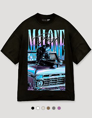 Camiseta Oversized Tubular Post Malone F-1TRILLION
