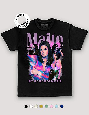 Camiseta Oversized Maite Perroni RBD - BF