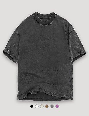 Camiseta Oversized Tubular Lisa