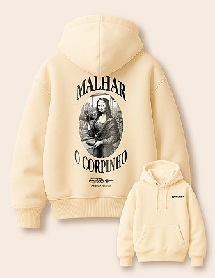 Moletom Canguru Oversized Malhar O Corpinho