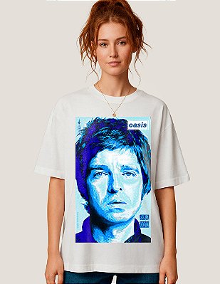 Camiseta Oversized Super Oasis Noel Gallagher