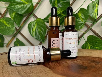 SÉRUM  NIACINAMIDA + ÁCIDO HIALURÔNICO +VITAMINA C (Agora 20 ml)