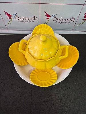 iba oxum 4 pratos 2 sopeiras