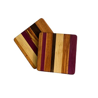 Tábua para frios  em madeira nobre kit  2 unidades