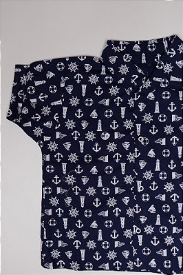 CAMISA KIDS ÂNCORA AZUL