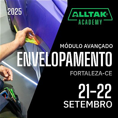 CURSO DE ENVELOPAMENTO AUTOMOTIVO AVANÇADO - DIAS 21 e 22 de Setembro Fortaleza/CE