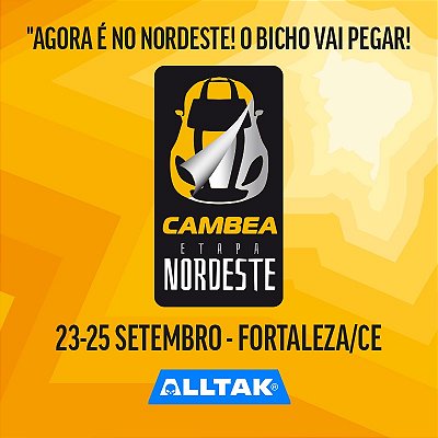 CAMBEA ETAPA NORDESTE -  23 A 25 DE SETEMBRO 2025 - FORTALEZA/CE - (DUPLA)