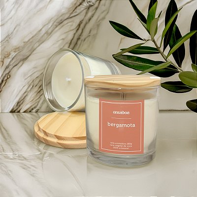 Vela Whisky 280g - Bergamota