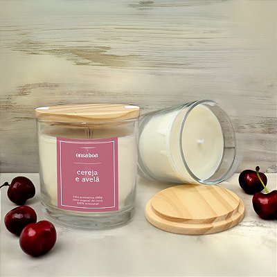 Vela Whisky 280g - Cereja e Avelã