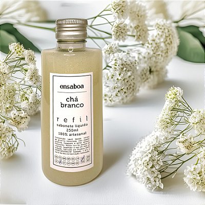 Refil Sabonete Líquido 250ml – Chá Branco