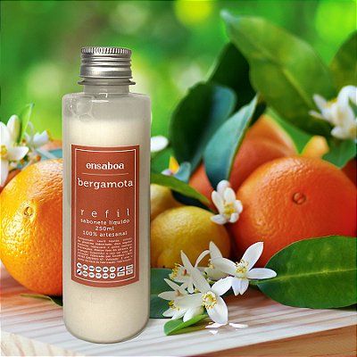 Refil Sabonete Líquido 250ml – Bergamota
