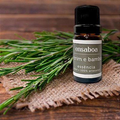 Essência 10ml - Alecrim e Bamboo