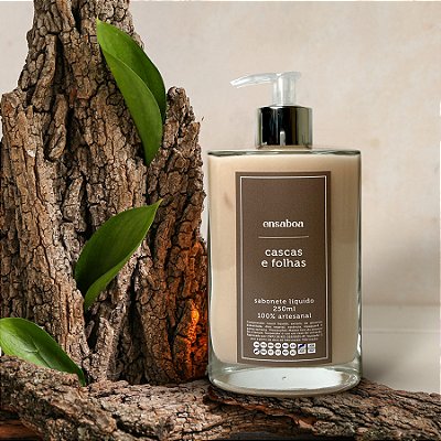 Sabonete Líquido 250ml – Cascas e Folhas