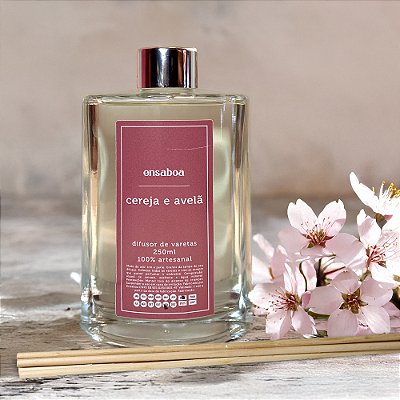 Difusor 250ml - Cereja e Avelâ