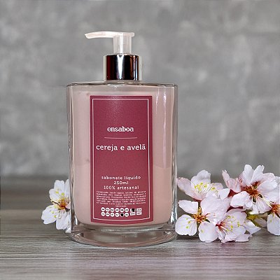 Sabonete Líquido 250ml – Cereja e Avelã