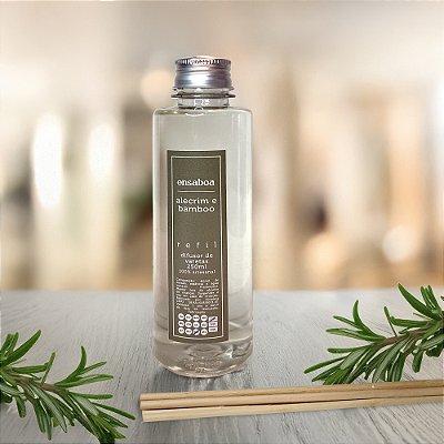 Refil Difusor 250ml – Alecrim e Bamboo