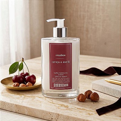 Loção Hidratante 250ml - Cereja e Avelã