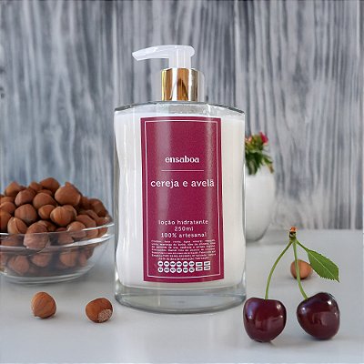 Loção Hidratante 250ml - Cereja e Avelã
