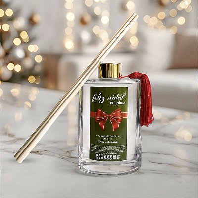 Difusor de Natal 250ml - Capim Limão
