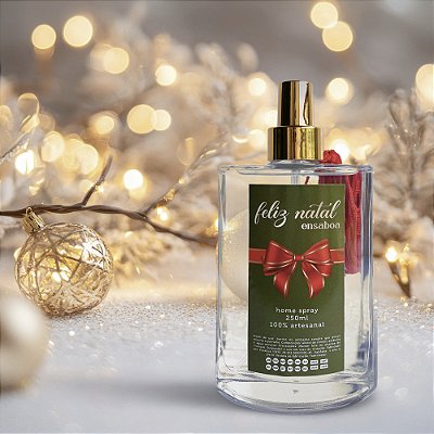 Home Spray de Natal 250 ml - Capim Limão