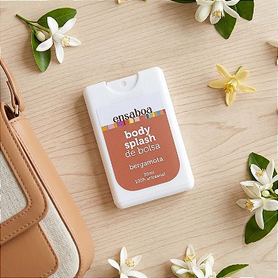 Body Splash de Bolsa 20ml - Bergamota