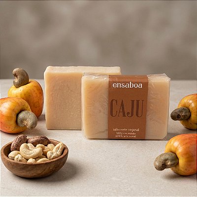 Sabonete em Barra 100g - Caju