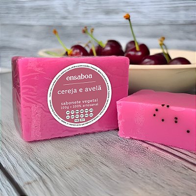 Sabonete em Barra 100g - Cereja e Avelã
