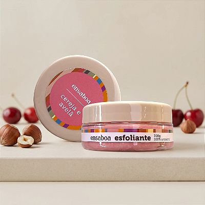 Esfoliante 200g – Cereja e Avelã