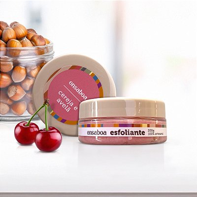 Esfoliante 200g – Cereja e Avelã