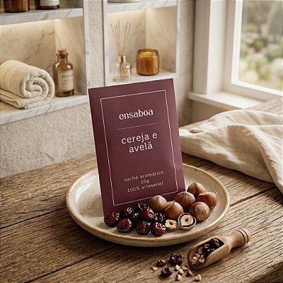 Sachê Aromático 10g – Cereja e Avelã