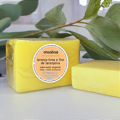 Sabonete em Barra 100g - Laranja Lima e Flor de Laranjeira