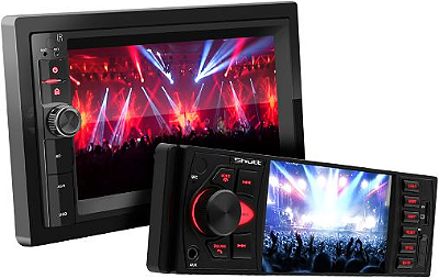 DVD Player Pioneer AVH-3580DVD com Tela Retrátil de 7", Rádio AM/FM, Entradas USB, Auxiliar e RCA, e Controle Remoto Prático