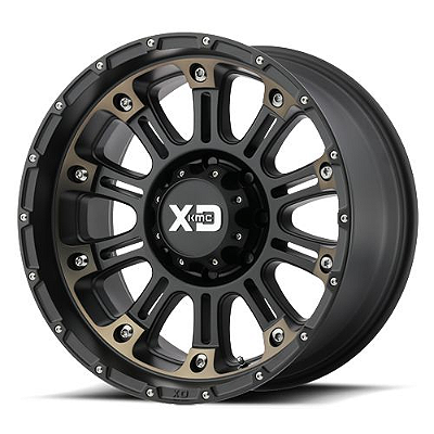 Roda KMC 20x10-500 d829 8lug Satin - Preto Fosco