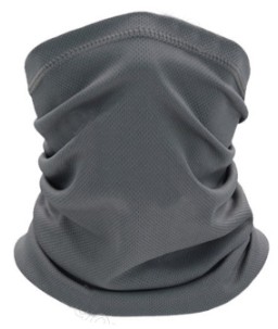 Bandana Headband Balaclava Tubular Cinza