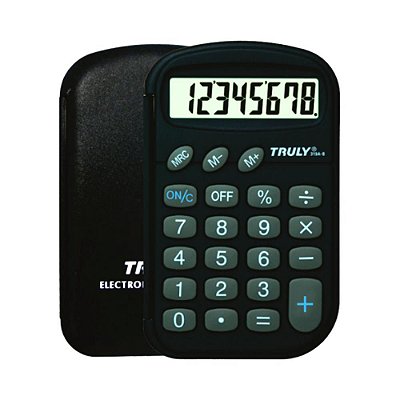 Calculadora de Bolso 8 Dígitos Capa Proteção Truly 319A